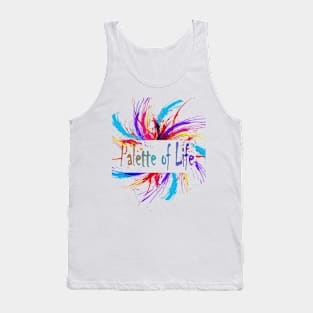 Palette of Life Colors Life rainbow Tank Top